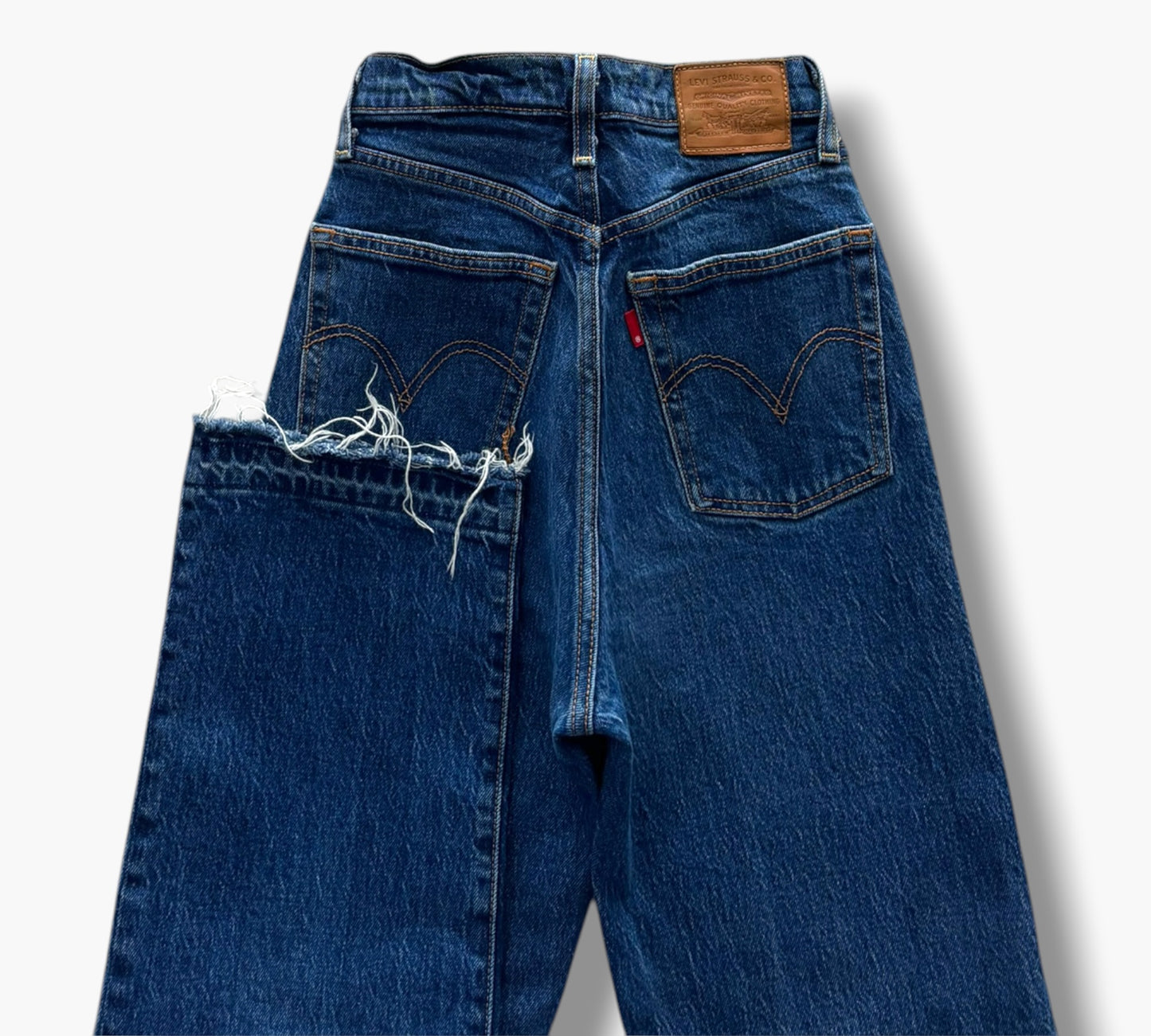 LEVI'S RIBCAGE STRAIGHT | SIZE 34