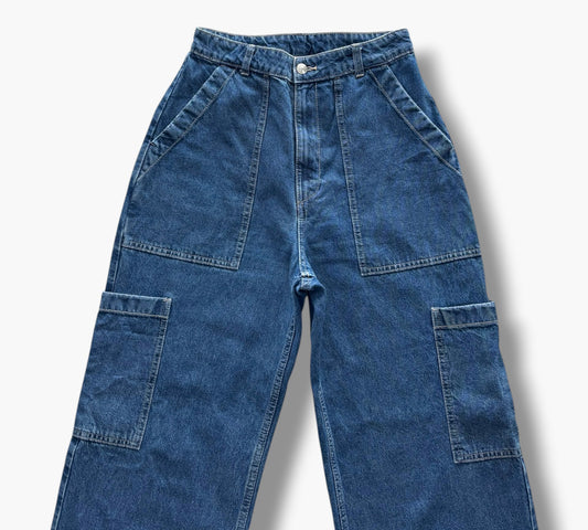 H&M CARGO BAGGY | SIZE 38