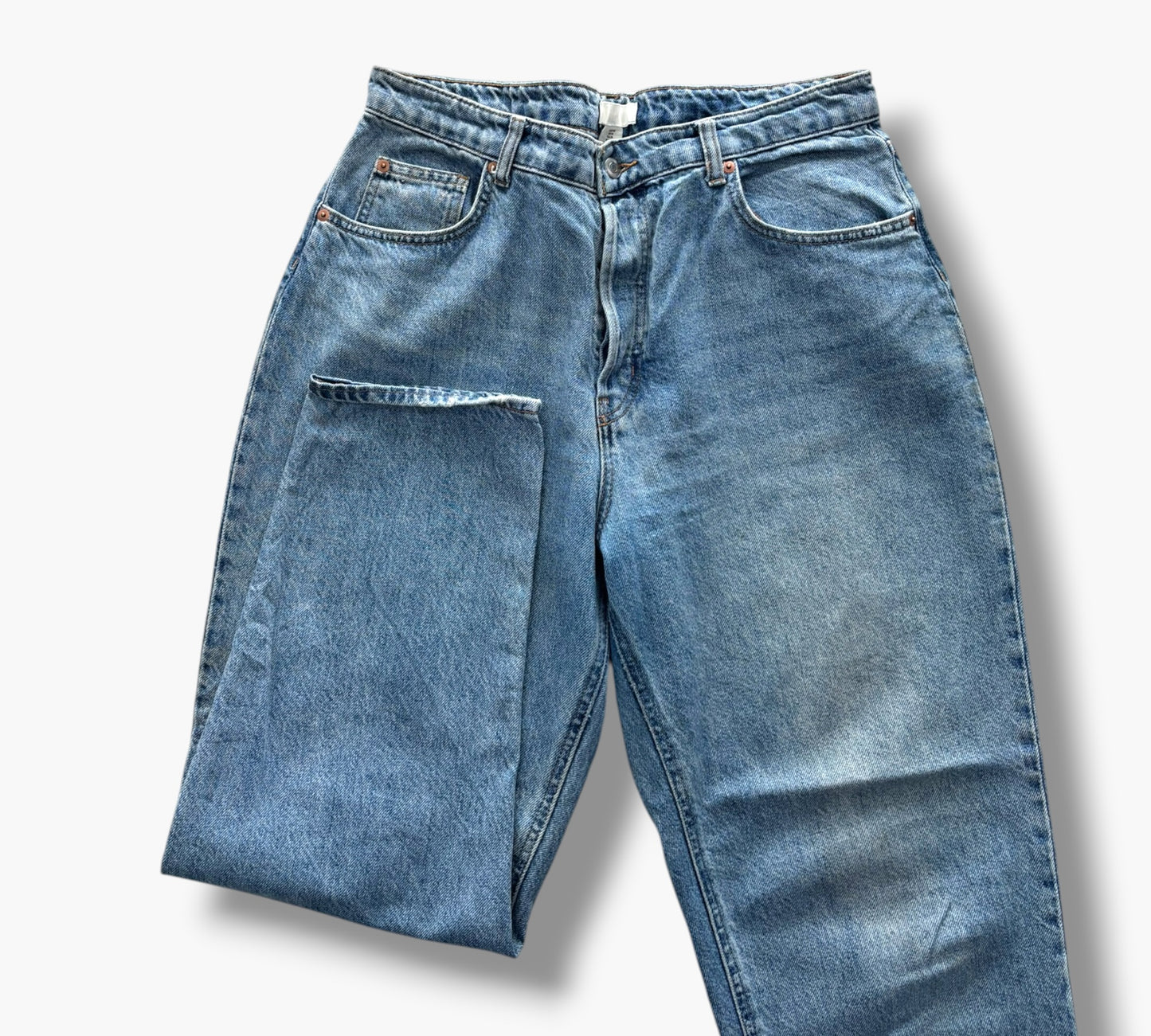 H&M MOM JEANS | SIZE 46