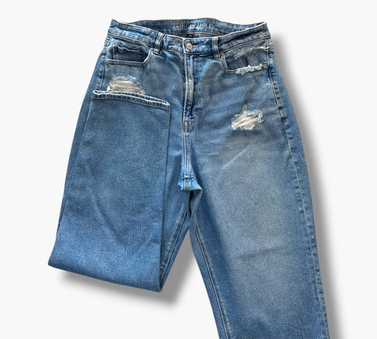 AMERICAN EAGLE MOM JEANS | SIZE 46