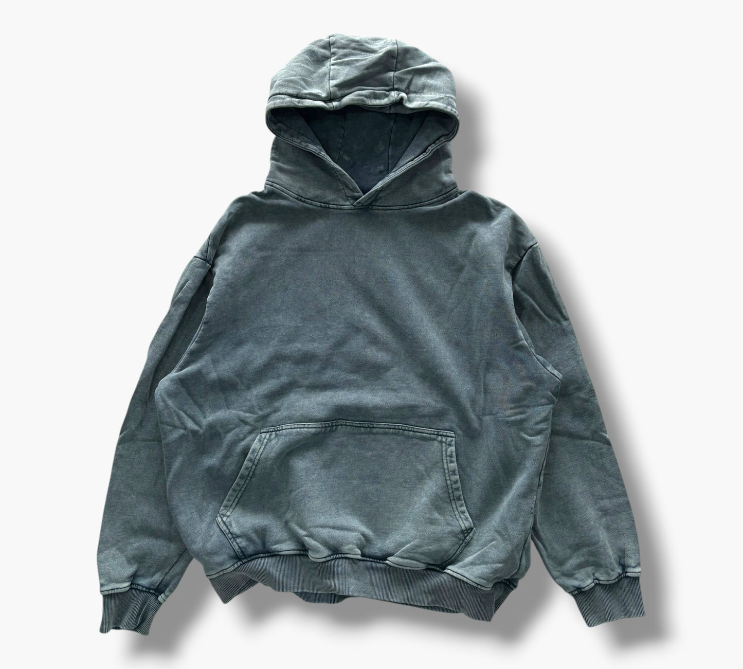 HOODIE ACID WASH FIT OVERSIZE | SIZE S