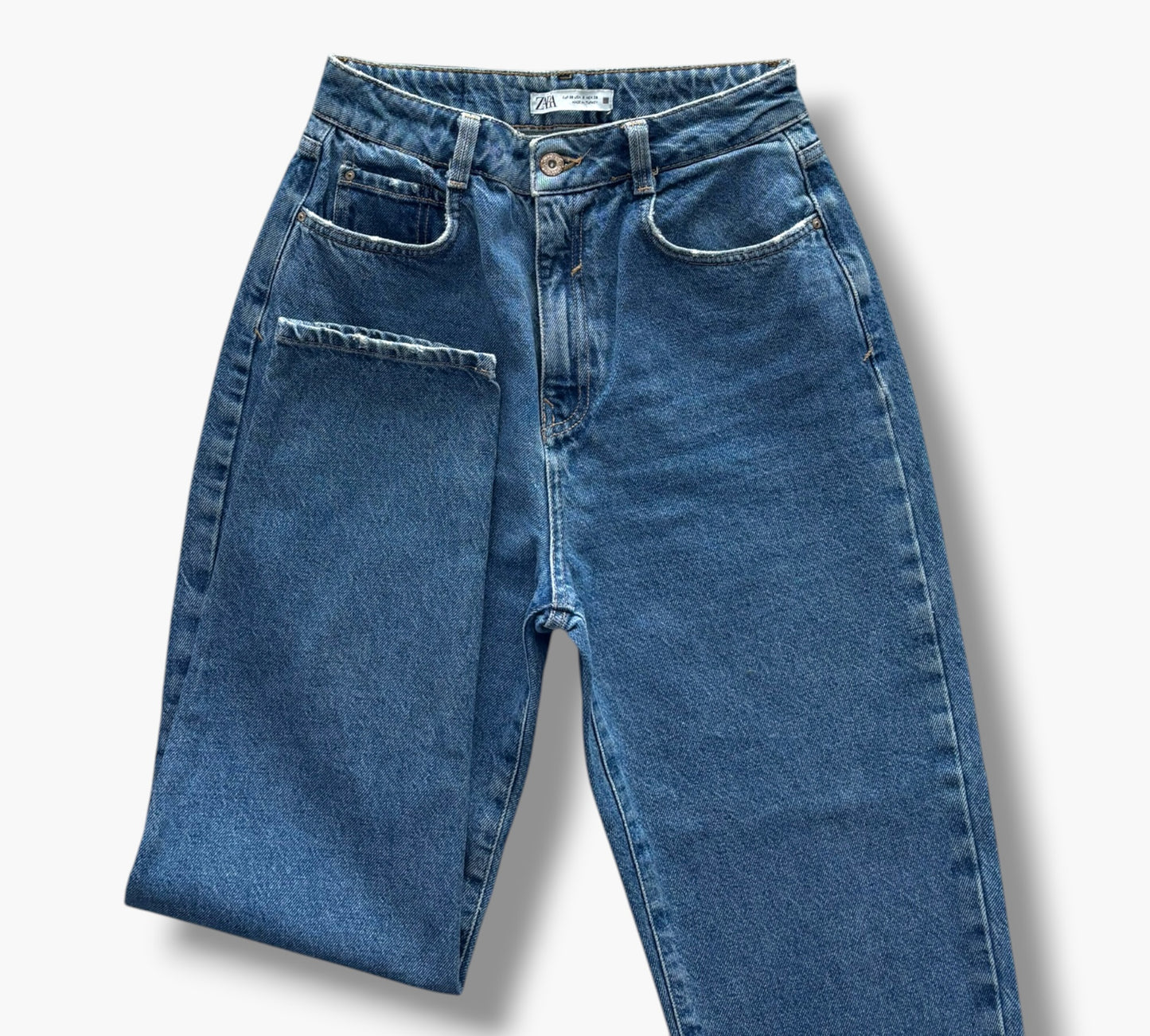 ZARA MOM JEANS | SIZE 38