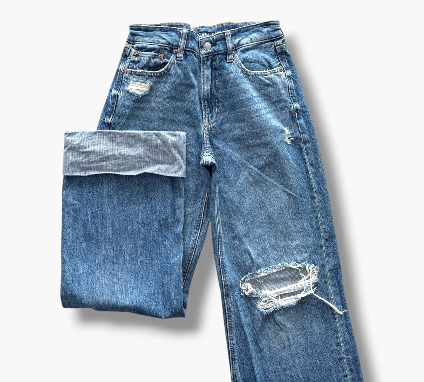 AMERICAN EAGLE BAGGY WIDELEG | SIZE 40