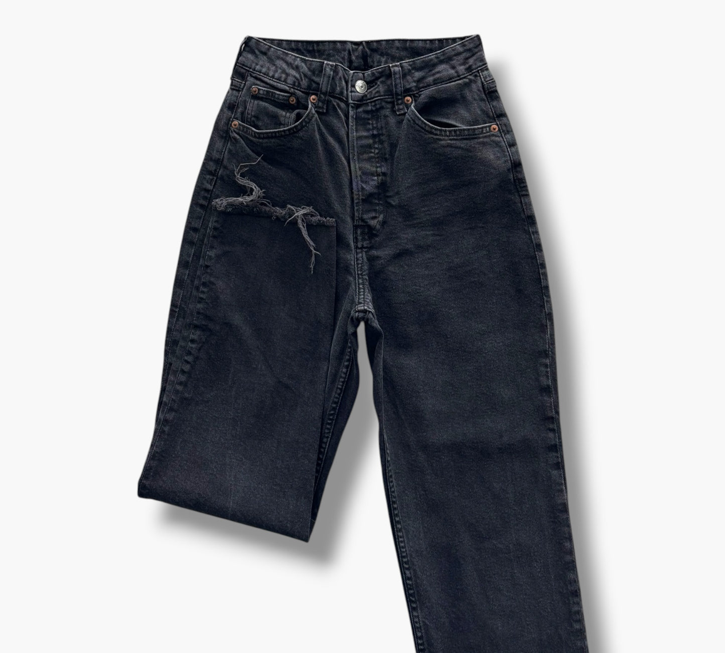 H&M MOM JEANS | SIZE 36-38