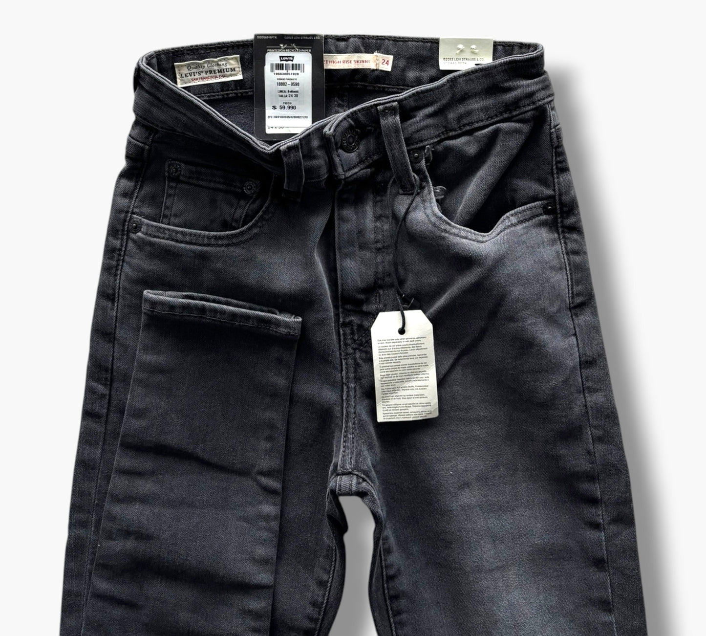 NUEVO - LEVI'S 721 SKINNY PREMIUM QUALITY | SIZE 36
