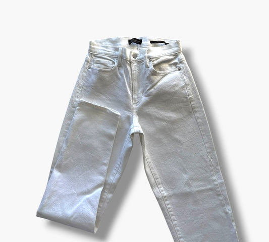 BANANA REPUBLIC WHITE STRAIGHT TIPO MOM | SIZE 34-36