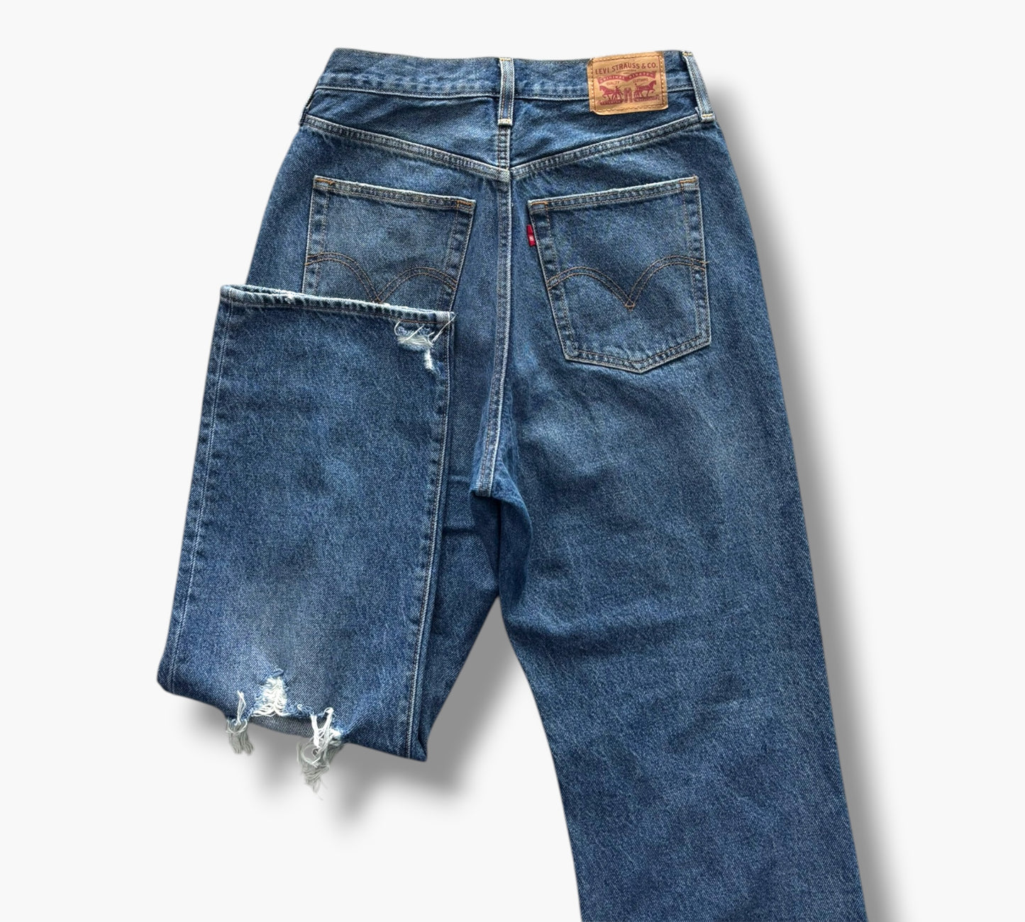 LEVI'S RIBCAGE STRAIGHT ANKLE | SIZE 40-42